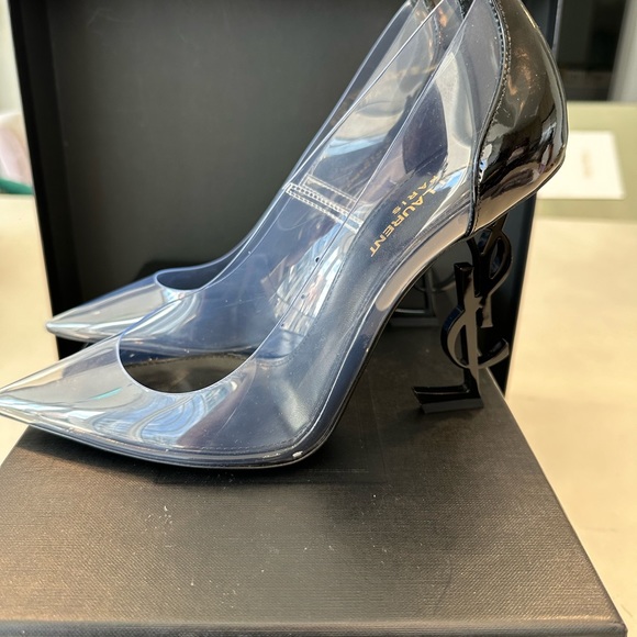 YSL Black and Clear pumps - Picture 10 of 15